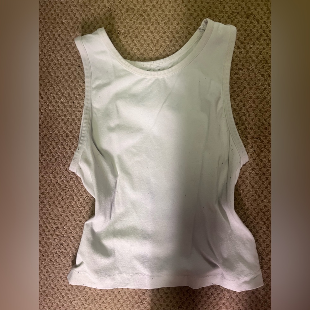 Eye Candy Cream Tank Top